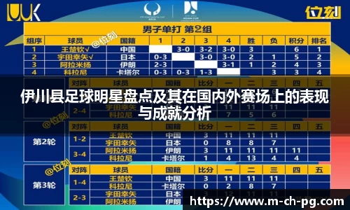伊川县足球明星盘点及其在国内外赛场上的表现与成就分析